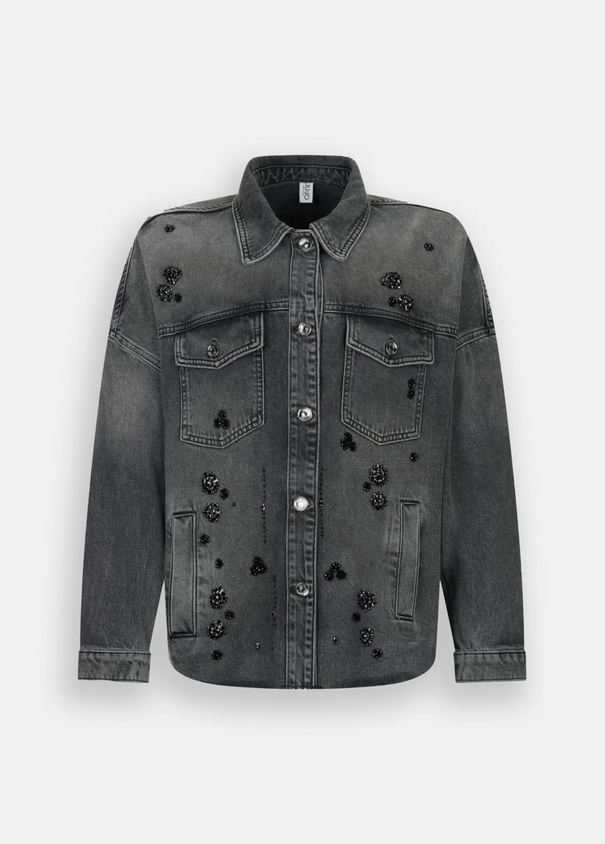 Liu Jo Veste en denim avec strass|Femme Vestes