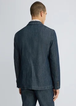 Liu Jo Veste en denim chambray|Homme Vestes Et Gilets
