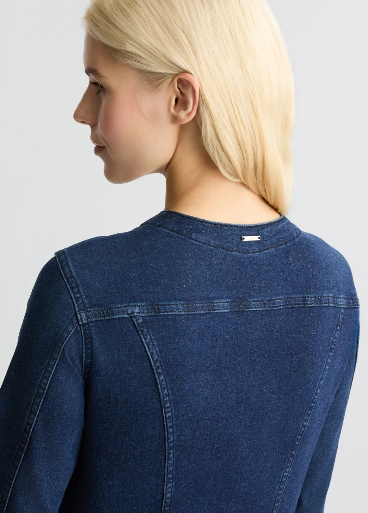 Liu Jo Veste en jean avec chaîne fantaisie|Femme Vestes