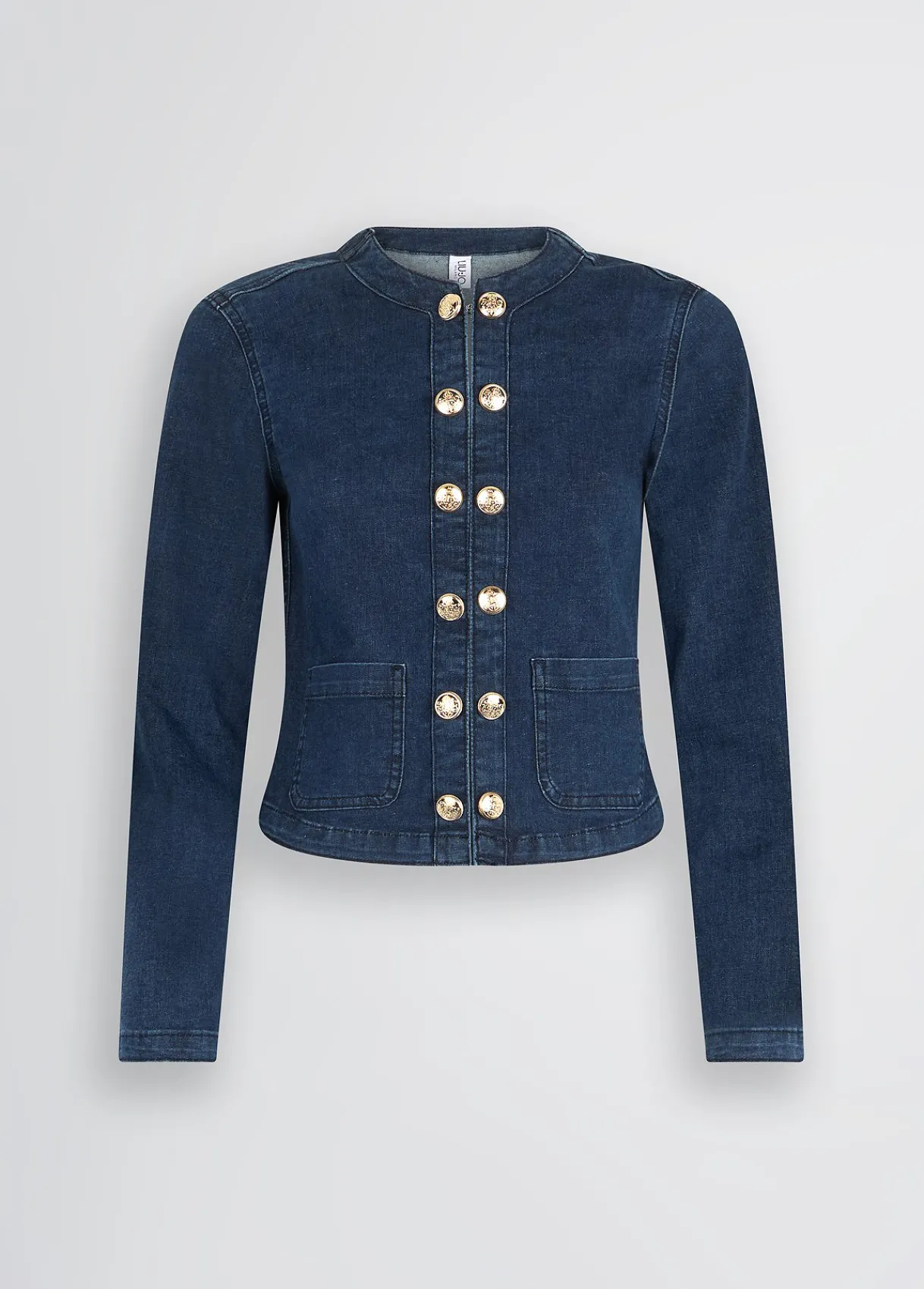 Liu Jo Veste en jean avec chaîne fantaisie|Femme Vestes