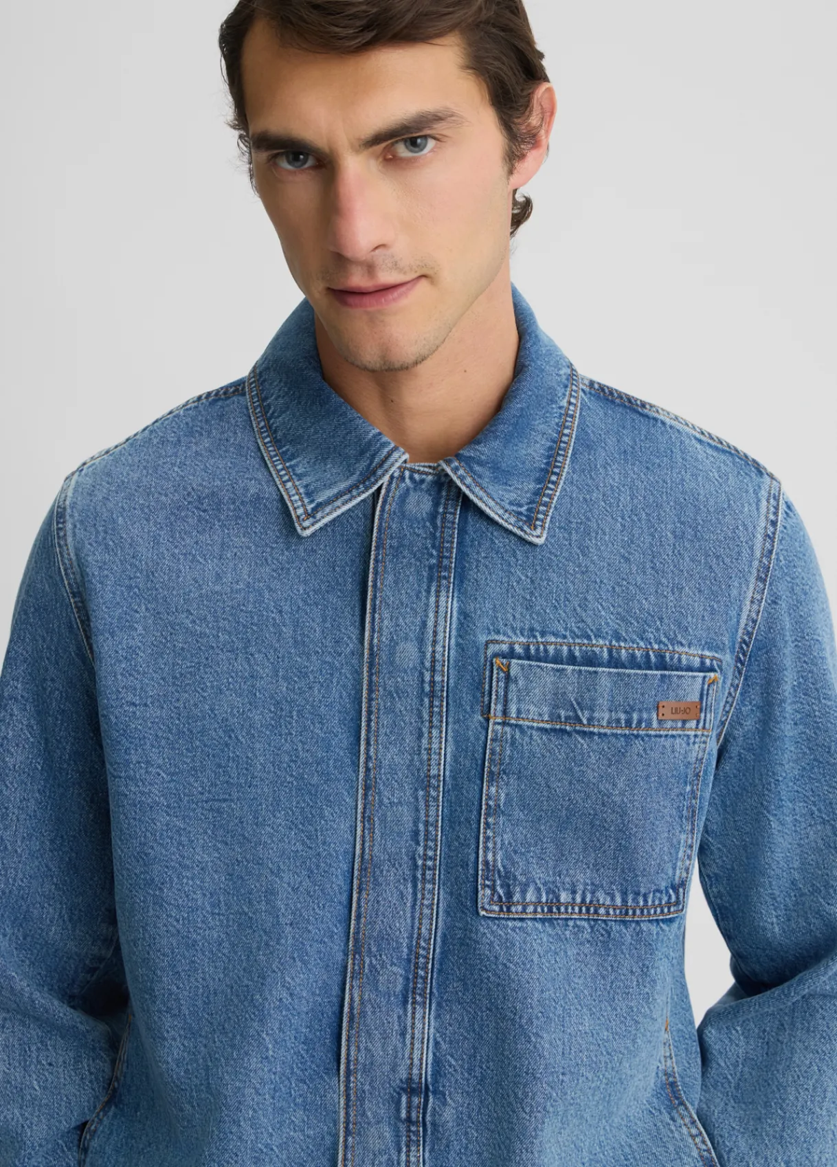 Liu Jo Veste en jean pour homme|Homme Vestes Et Gilets