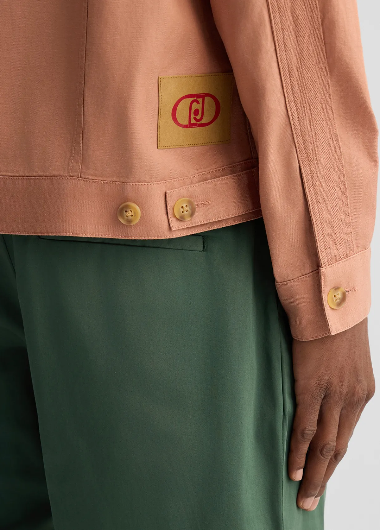 Liu Jo Veste en lin et coton|Homme Vestes Et Gilets
