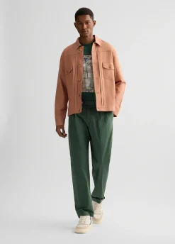 Liu Jo Veste en lin et coton|Homme Vestes Et Gilets