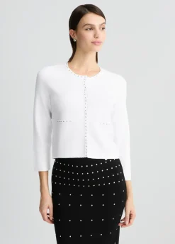 Liu Jo Veste en maille avec clous|Femme Vestes