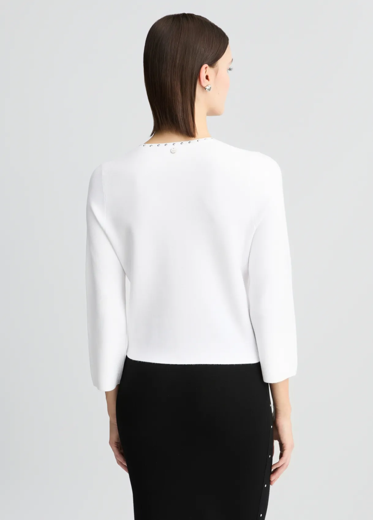 Liu Jo Veste en maille avec clous|Femme Vestes