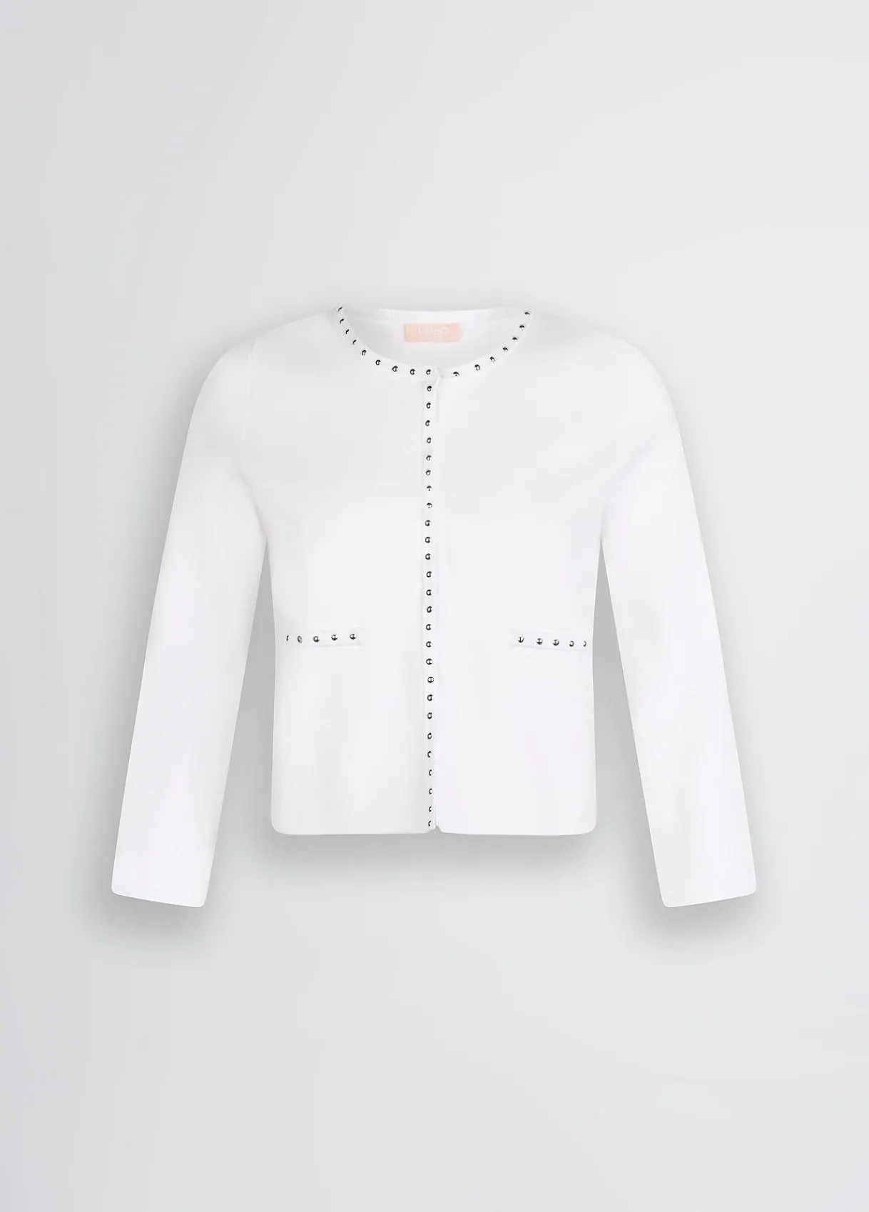 Liu Jo Veste en maille avec clous|Femme Vestes