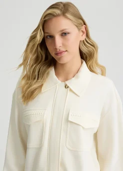 Liu Jo Veste en molleton de coton|Femme Vêtements De Sport|Vestes