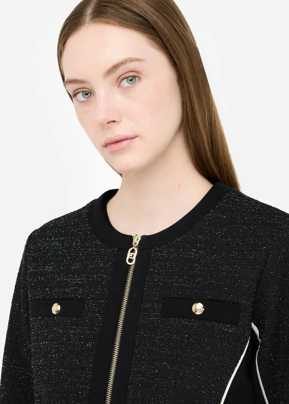 Liu Jo Veste en molleton et bouclette|Femme Vêtements De Sport|Vestes