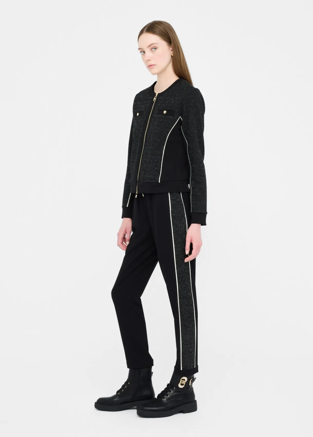 Liu Jo Veste en molleton et bouclette|Femme Vêtements De Sport|Vestes