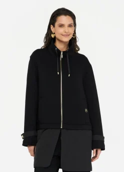 Liu Jo Veste en néoprène et nylon|Femme Manteaux|Vêtements De Sport