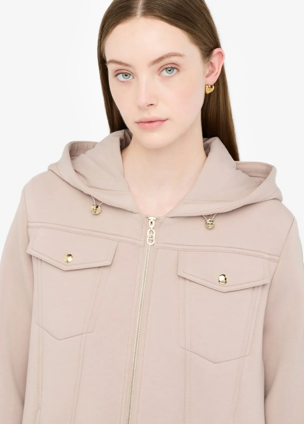 Liu Jo Veste en néoprène et nylon|Femme Manteaux|Vêtements De Sport