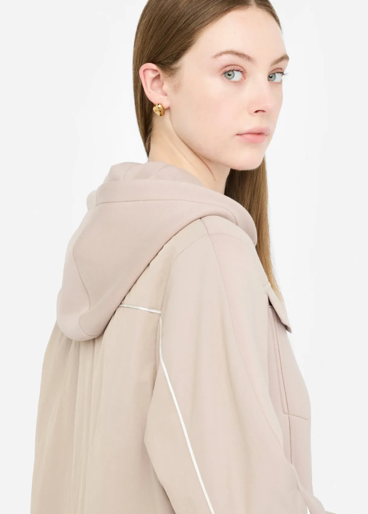 Liu Jo Veste en néoprène et nylon|Femme Manteaux|Vêtements De Sport