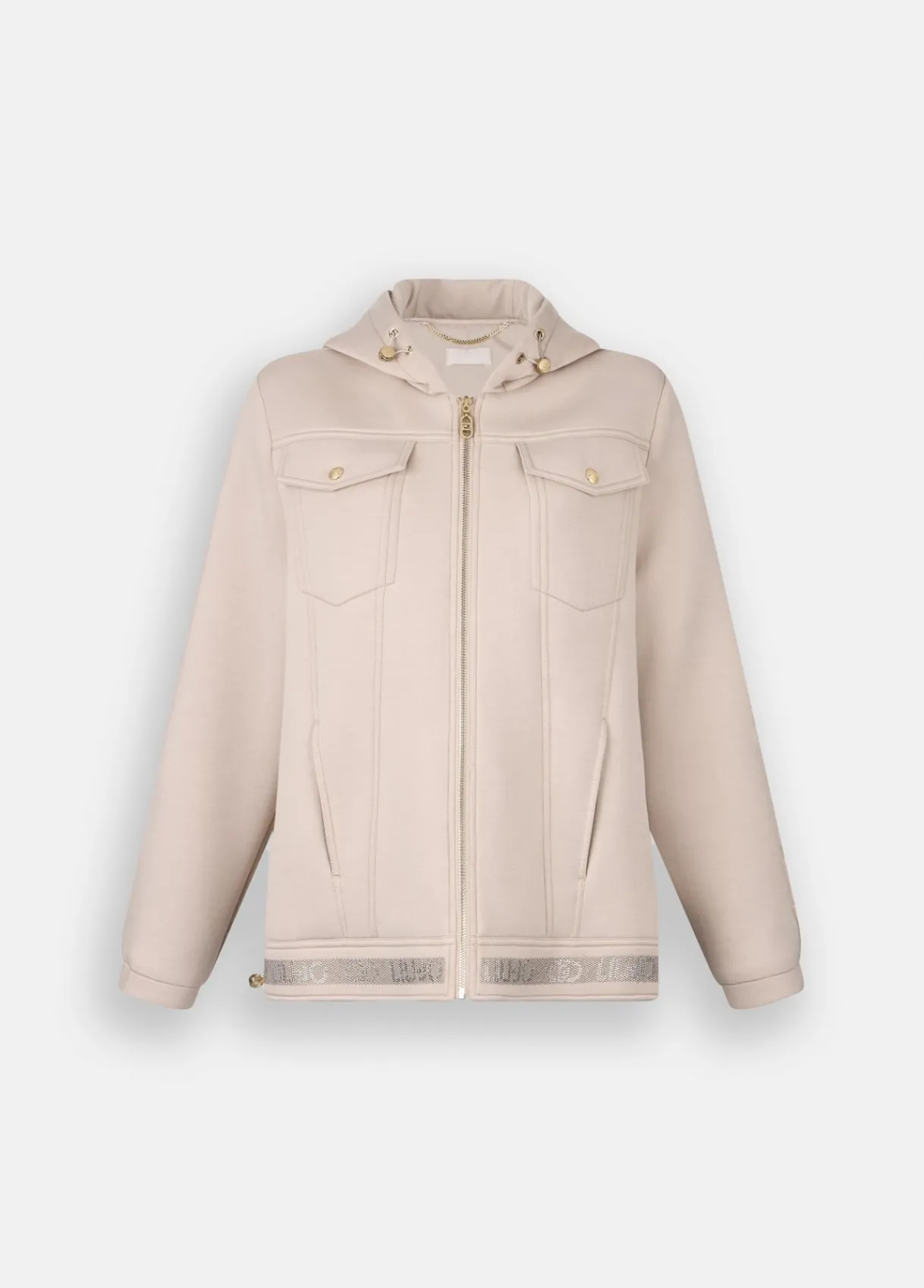 Liu Jo Veste en néoprène et nylon|Femme Manteaux|Vêtements De Sport