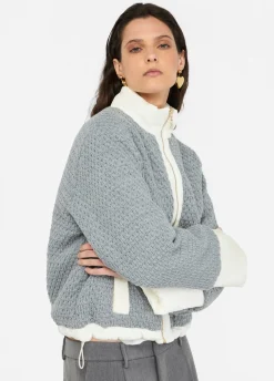 Liu Jo Veste en nylon matelassé et maille|Femme Manteaux|Vêtements De Sport