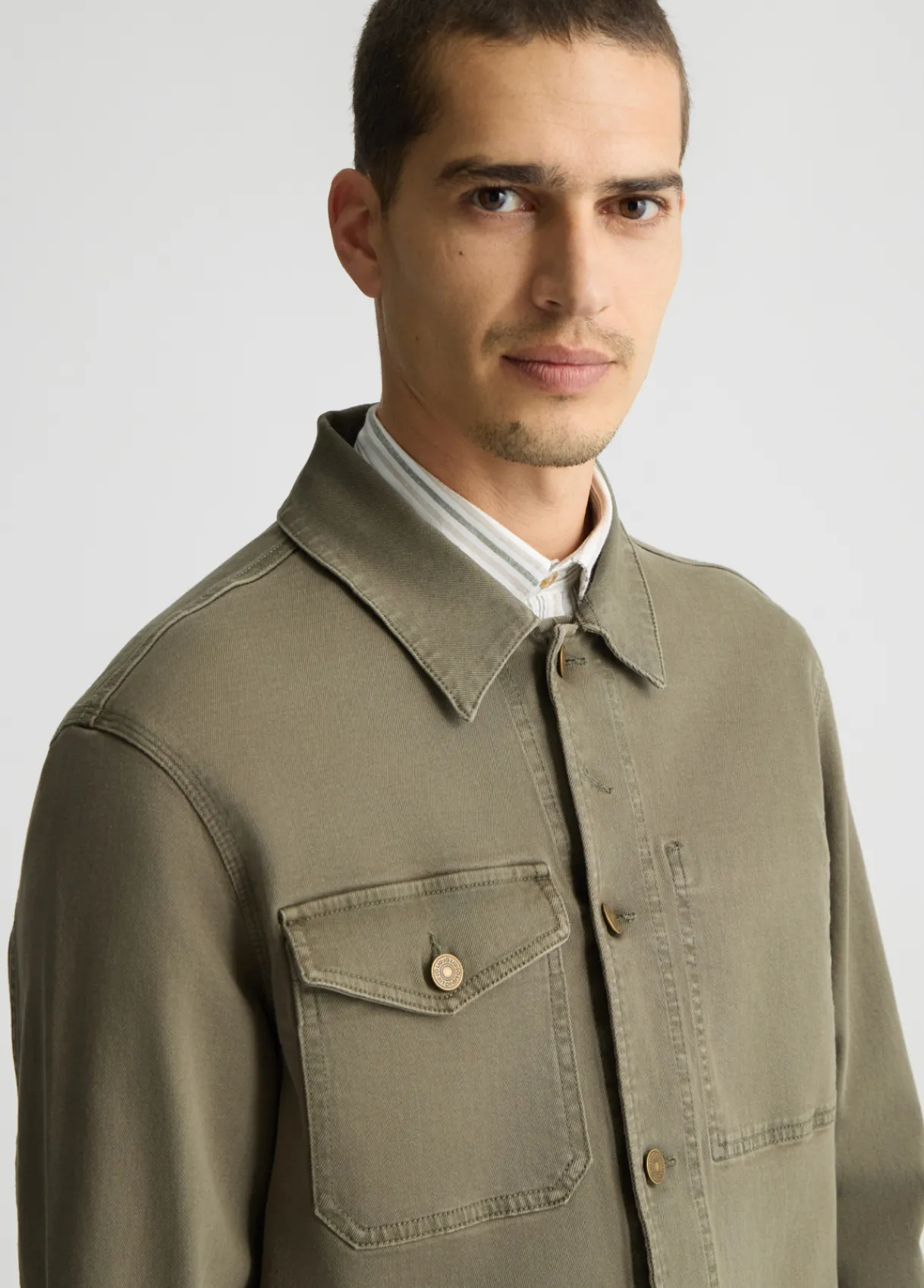 Liu Jo Veste field en denim|Homme Pardessus