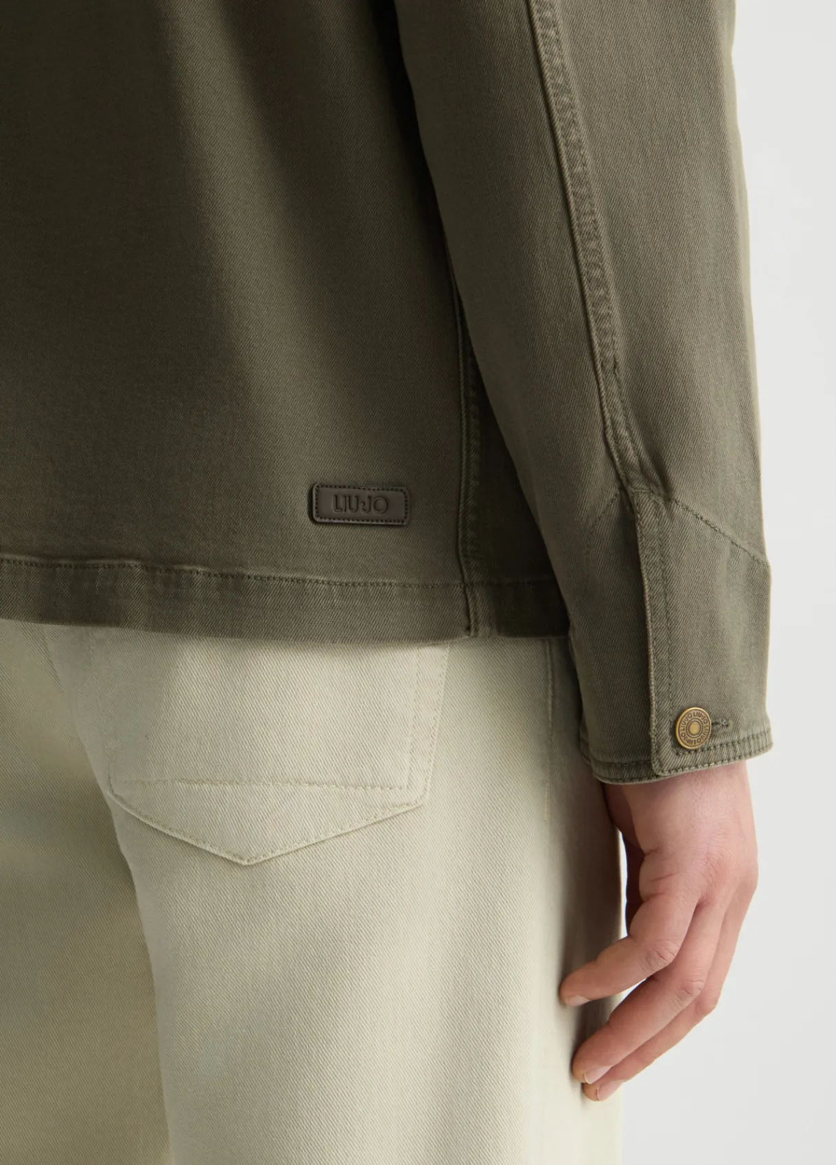 Liu Jo Veste field en denim|Homme Pardessus
