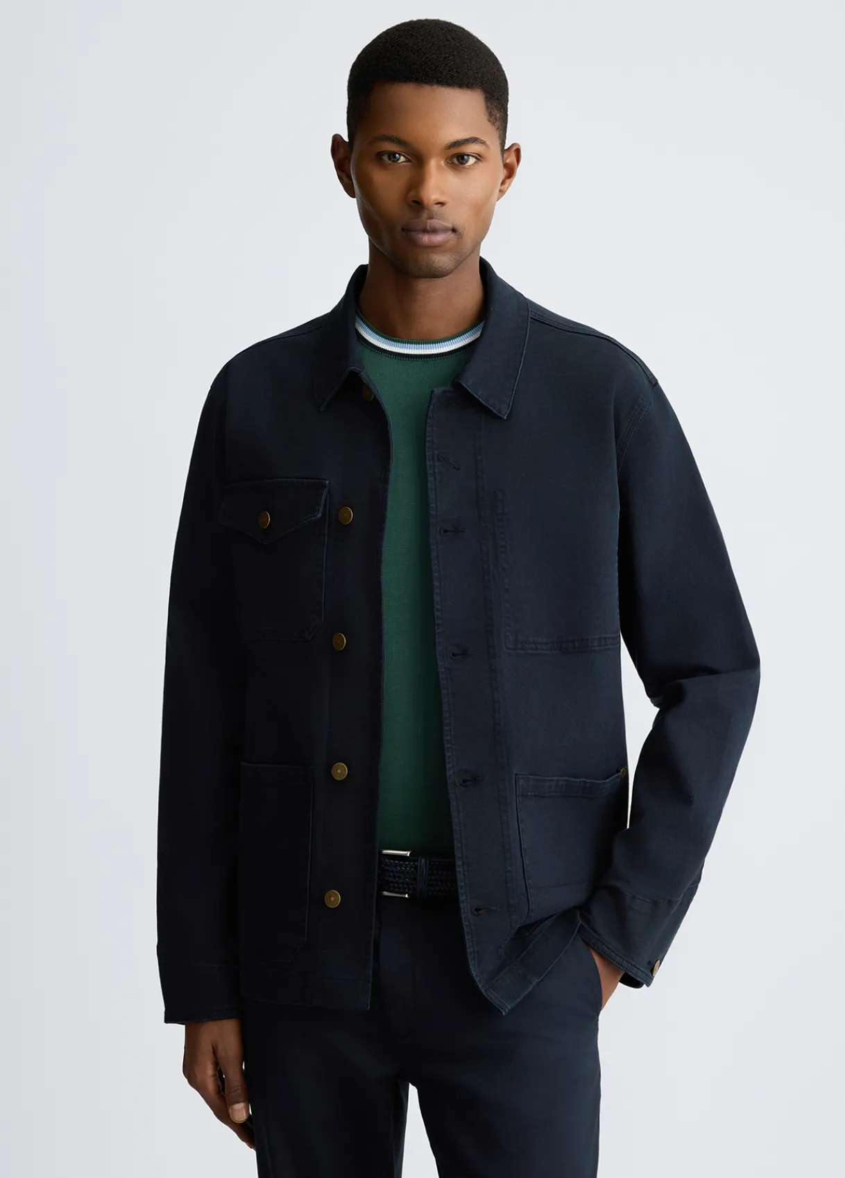 Liu Jo Veste field en denim|Homme Pardessus