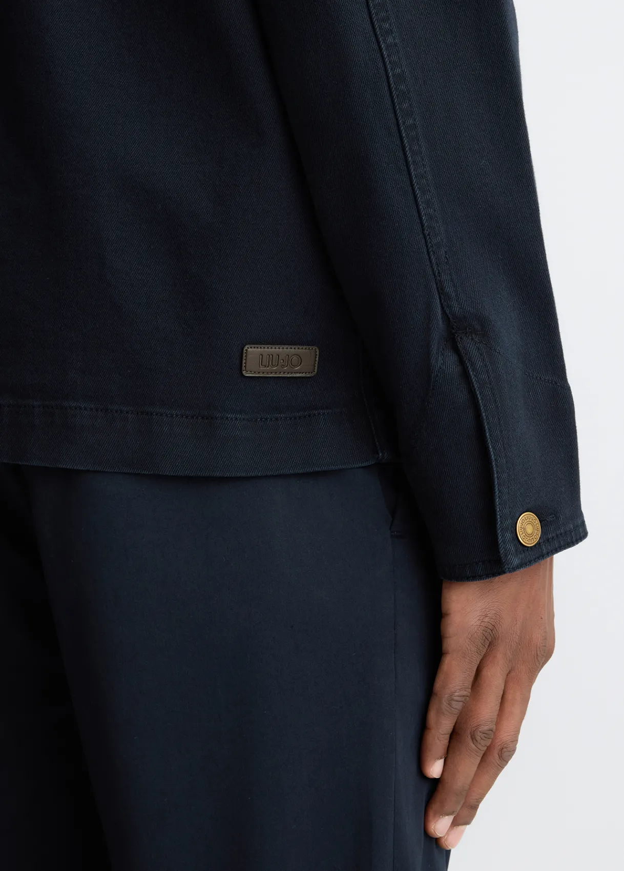 Liu Jo Veste field en denim|Homme Pardessus