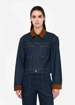 Liu Jo Veste Better en denim|Femme Vestes