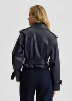 Liu Jo Veste motarde à double boutonnage|Femme Manteaux