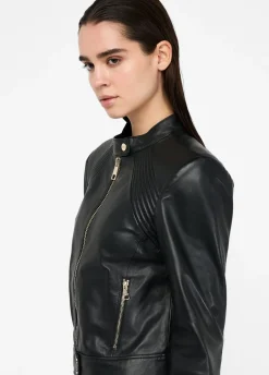 Liu Jo Veste motarde en cuir|Femme Vestes