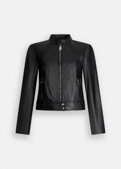 Liu Jo Veste motarde en cuir|Femme Vestes