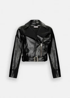 Liu Jo Veste motarde glossy|Femme Vestes