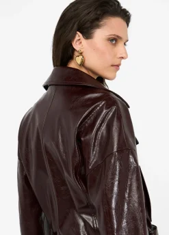 Liu Jo Veste motarde glossy|Femme Vestes