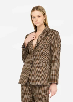 Liu Jo Veste oversize à carreaux|Femme Vestes