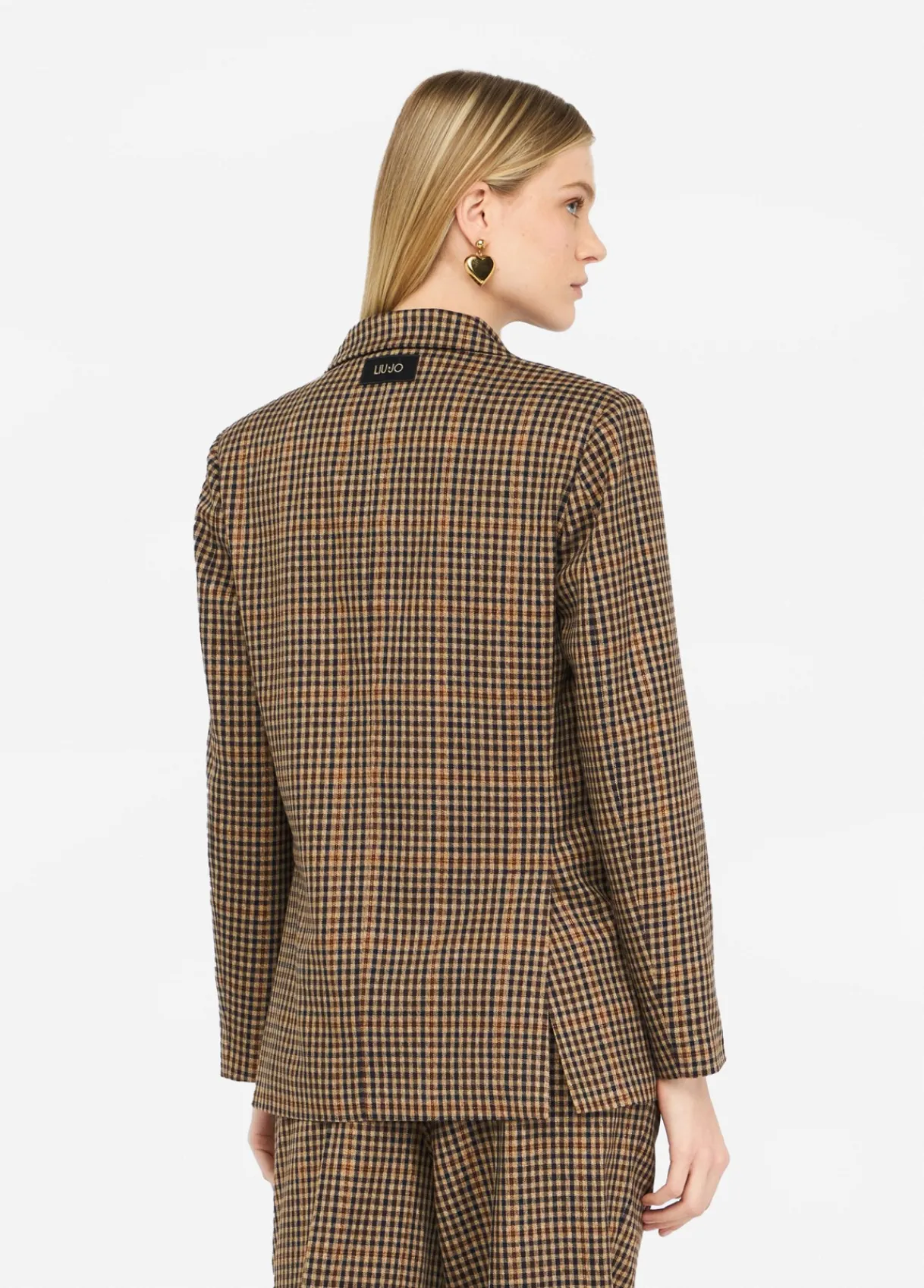 Liu Jo Veste oversize à carreaux|Femme Vestes