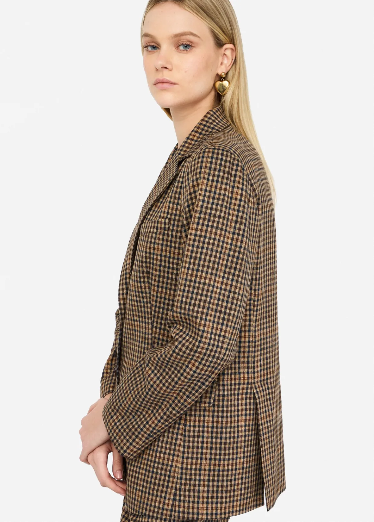 Liu Jo Veste oversize à carreaux|Femme Vestes