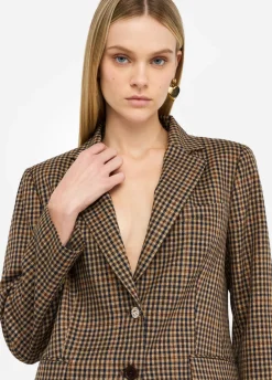 Liu Jo Veste oversize à carreaux|Femme Vestes