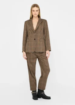 Liu Jo Veste oversize à carreaux|Femme Vestes