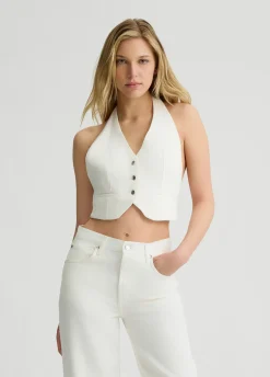 Liu Jo Veste sans manches en coton|Femme Vestes