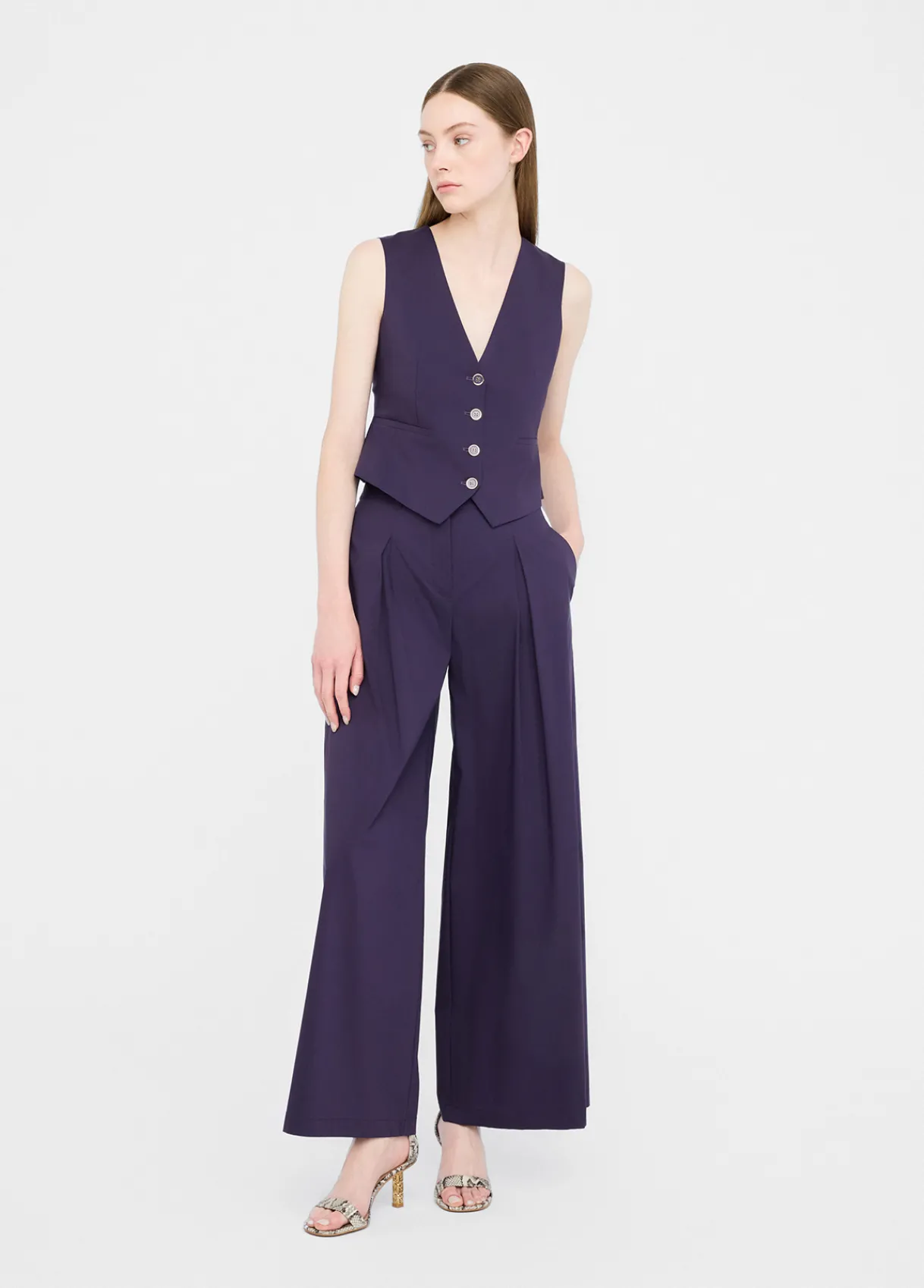 Liu Jo Veste sans manches en popeline|Femme Vestes