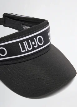 Liu Jo Visière pour la plage avec logo|Femme Bonnets|Mode Plage
